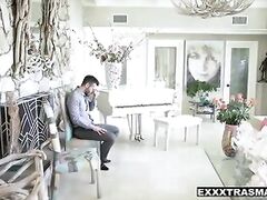 Raver chick Joseline fucks her friend's dad